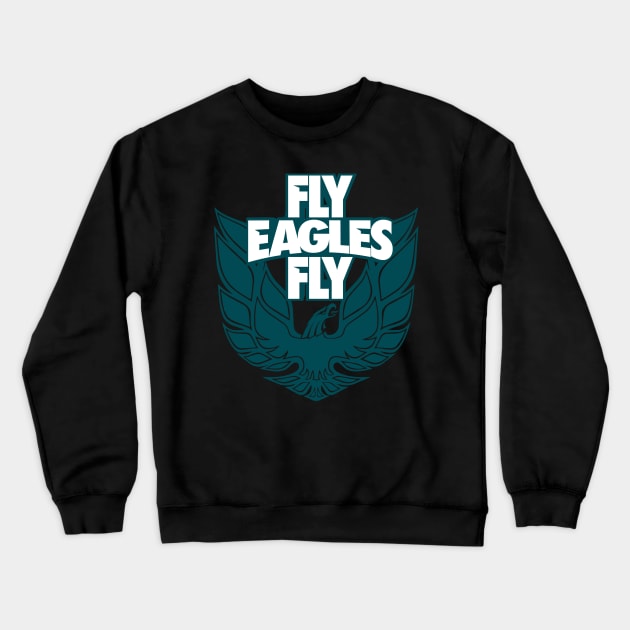 Eagles Muscle Crewneck Sweatshirt by Crossover